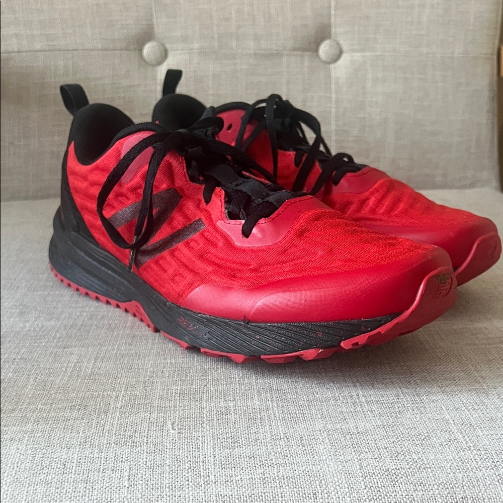 New Balance Red and Black Men’s Athletic Shoes. Size 12.